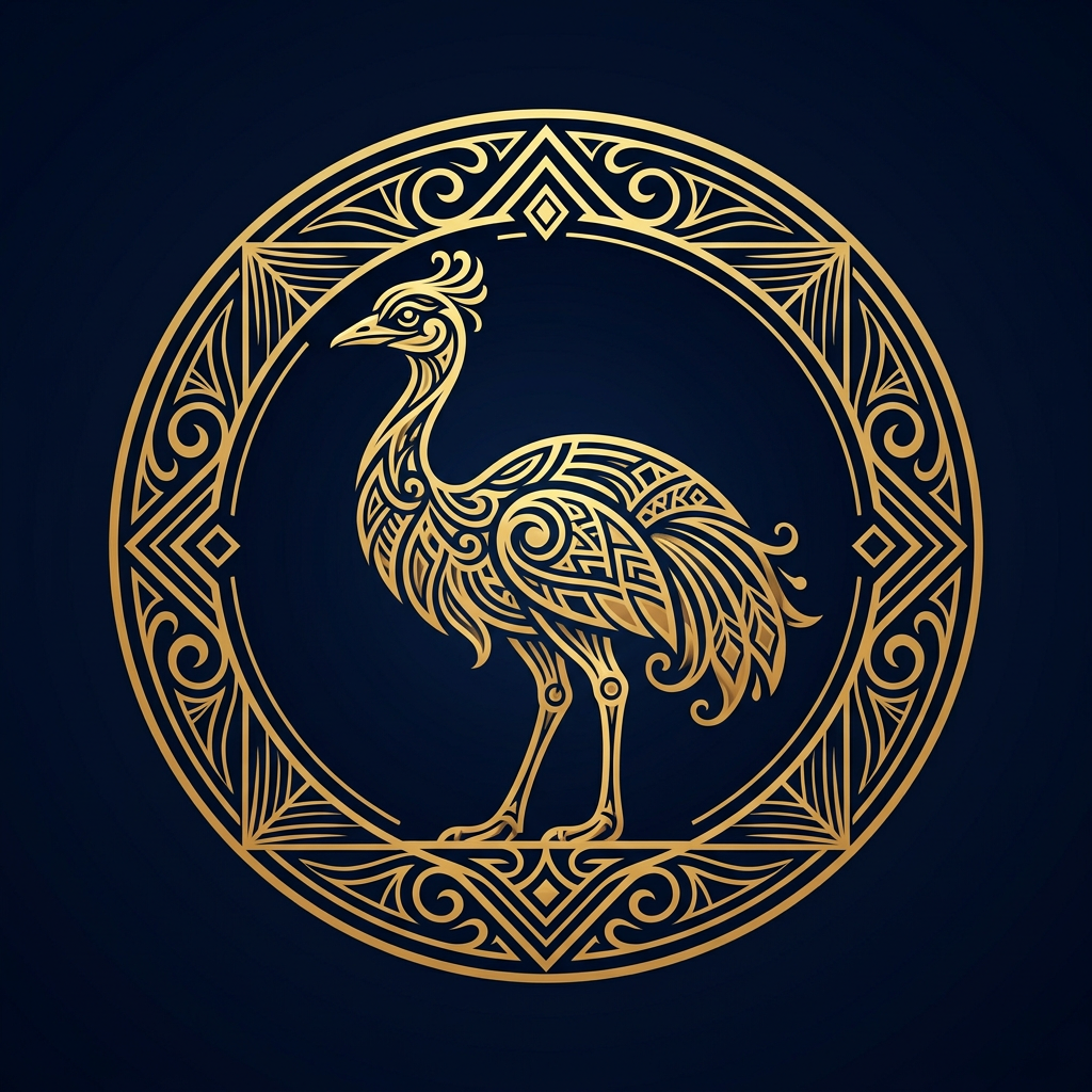 Golden Emu logo